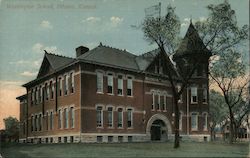 Washington School Postcard