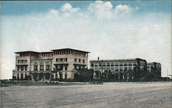 Elks and Army and Navy Clubs Manila, Philippines Southeast Asia Postcard