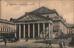 Bruxelles - Theatre de la Monnaie Belgium Postcard Postcard Postcard