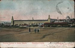 Constantinople, Caserne Selimie a Haidar Pacha Istanbul, Turkey Greece, Turkey, Balkan States Postcard Postcard Postcard