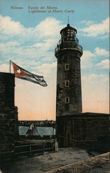 Farola del Morro (Lighthouse in Morro Castle) Postcard