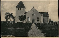 Persnäs kyrka,Öland Postcard