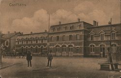 The Train Station Postcard