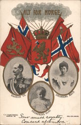 Alt For Norge Postcard