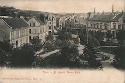 Dr. Henrik Ibsens Park Postcard