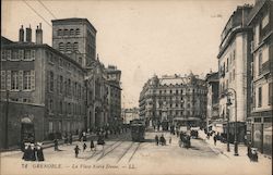 La Place Notre Dame Postcard