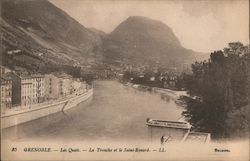 Gernoble - Les Quais - La Tronche et le Saint-Eynard Postcard