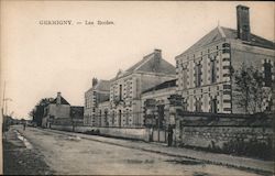 Germigny - Les Ecoles Postcard