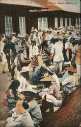 Market, Baguio, Benguet, Philippines Islands Postcard