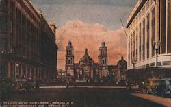 Avenida 20 de Noviembre Mexico City, Mexico Postcard Postcard Postcard