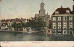 Harteburgskerk Leiden, Netherlands Postcard Postcard Postcard