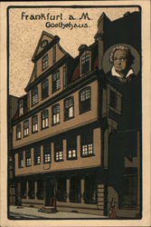 Goethehaus Frankfurt a. M., Germany Postcard Postcard Postcard