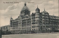 Taj Majal Hotel, Bombay Postcard