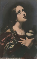 Firenzie - La Maddalena - Carlo Dolci - Gall. Uffizi Women Postcard Postcard Postcard