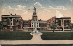 Normal High School Postcard