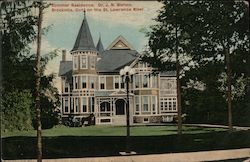 Summer Residence, Dr. J. N. Bishop Brocksville, ON Canada Ontario Postcard Postcard Postcard