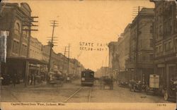 Capitol Street from West Postcard