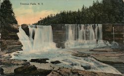 Trenton Falls New York Postcard Postcard Postcard