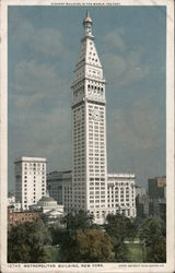 Metropolitan Building Postcard