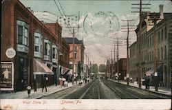 West State St. Postcard