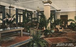 The Foyer, Tea Room, Bullock's Los Angeles, CA Postcard Postcard Postcard