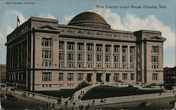 New County Court House Postcard