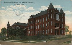 Immanuel Hospital and Nazareth Home Postcard