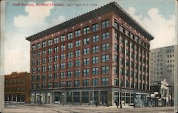 Judge Building, Railroad Exchange Postcard