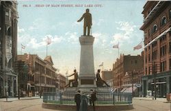 Head Of Main Street Postcard