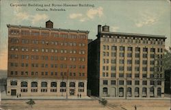 Carpenter Building and Byrne-Hammer Building Postcard