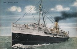 15306. Steamer Avalon - a Catalina flyer on the ocean Cruise Ships Postcard Postcard Postcard