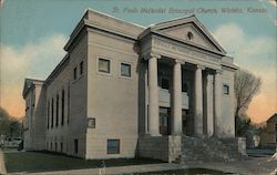 St. Paul's Methodist Episcopal Church Wichita, KS Postcard Postcard Postcard