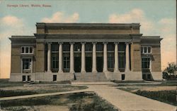 Carnegie Library Postcard