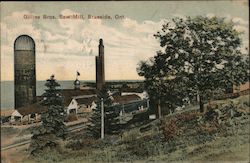 Gillies Bros. Saw Mill, Braeside, Ont. Canada Misc. Canada Postcard Postcard Postcard