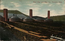 Kaul Clay and Mfg. Co. Toronto, OH Postcard Postcard Postcard