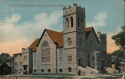 First Baptist Church Postcard