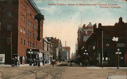 Shea's Theatre corner of Richmond and Victoria Streets Toronto, ON Canada Ontario Postcard Postcard Postcard