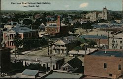 View From First National Bank Building Postcard