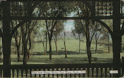 View from Happy Hollow Club House Postcard