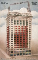 Woodmen of the World Life Insurance Association Bldg. Postcard