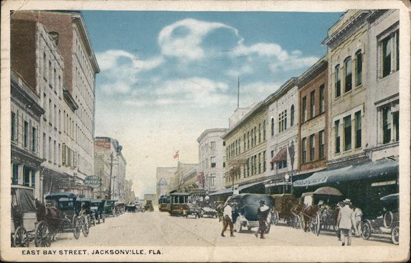 East Bay Street Jacksonville, FL Postcard