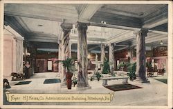 Foyer H.J. Heinz Co. Administration Building Postcard