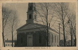 Baptist Church Nunda, NY Postcard Postcard Postcard