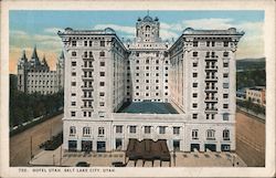 Hotel Utah Salt Lake City, UT Postcard Postcard Postcard