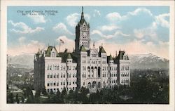 City and County Building Salt Lake City, UT Postcard Postcard Postcard