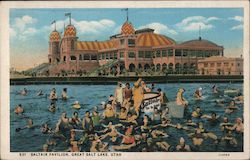 Saltair Pavilion Salt Lake City, UT Postcard Postcard Postcard