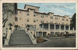 Entrance, Hotel St. Catherine, Catalina Island Avalon, CA Postcard Postcard Postcard