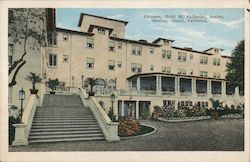 Entrance Hotel St. Catherine, Catalina Island Postcard