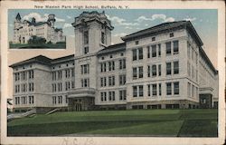 New Masten Park High School Postcard