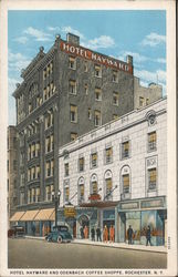 Hotel Hayward and Odenbach Coffee Shoppe Rochester, NY Postcard Postcard Postcard